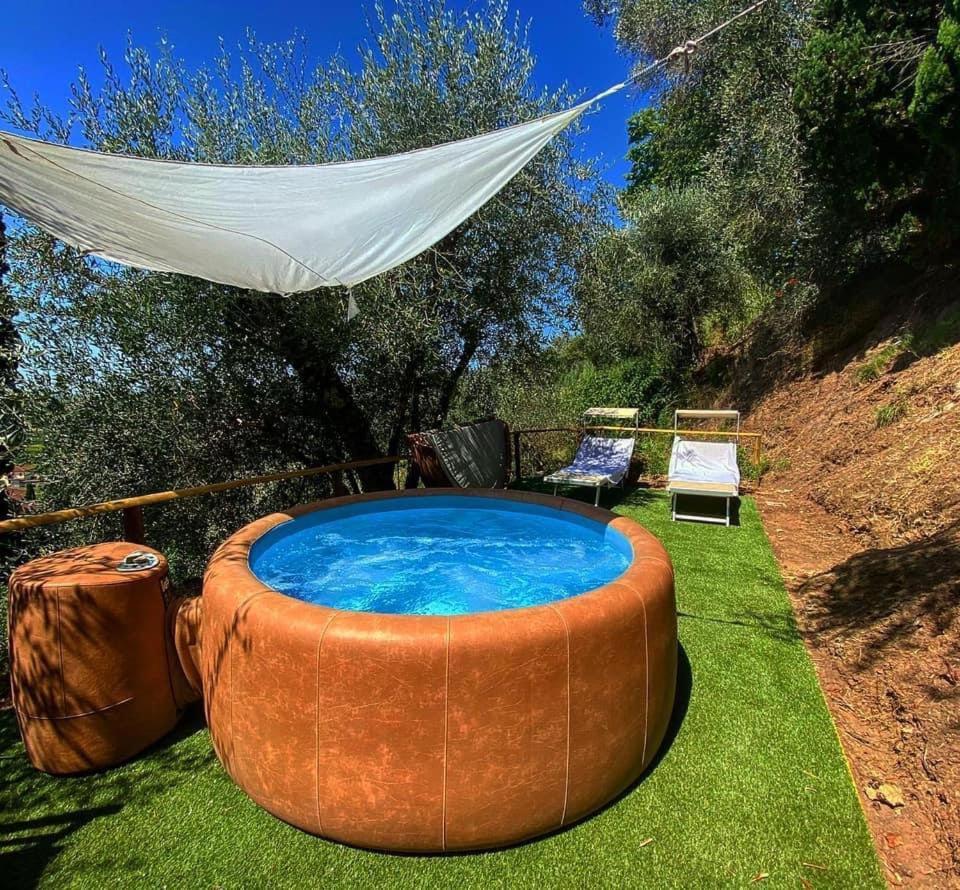 Villa Alta - Residenza D'Epoca Con Piscina Сан-Джулиано-Терме Экстерьер фото
