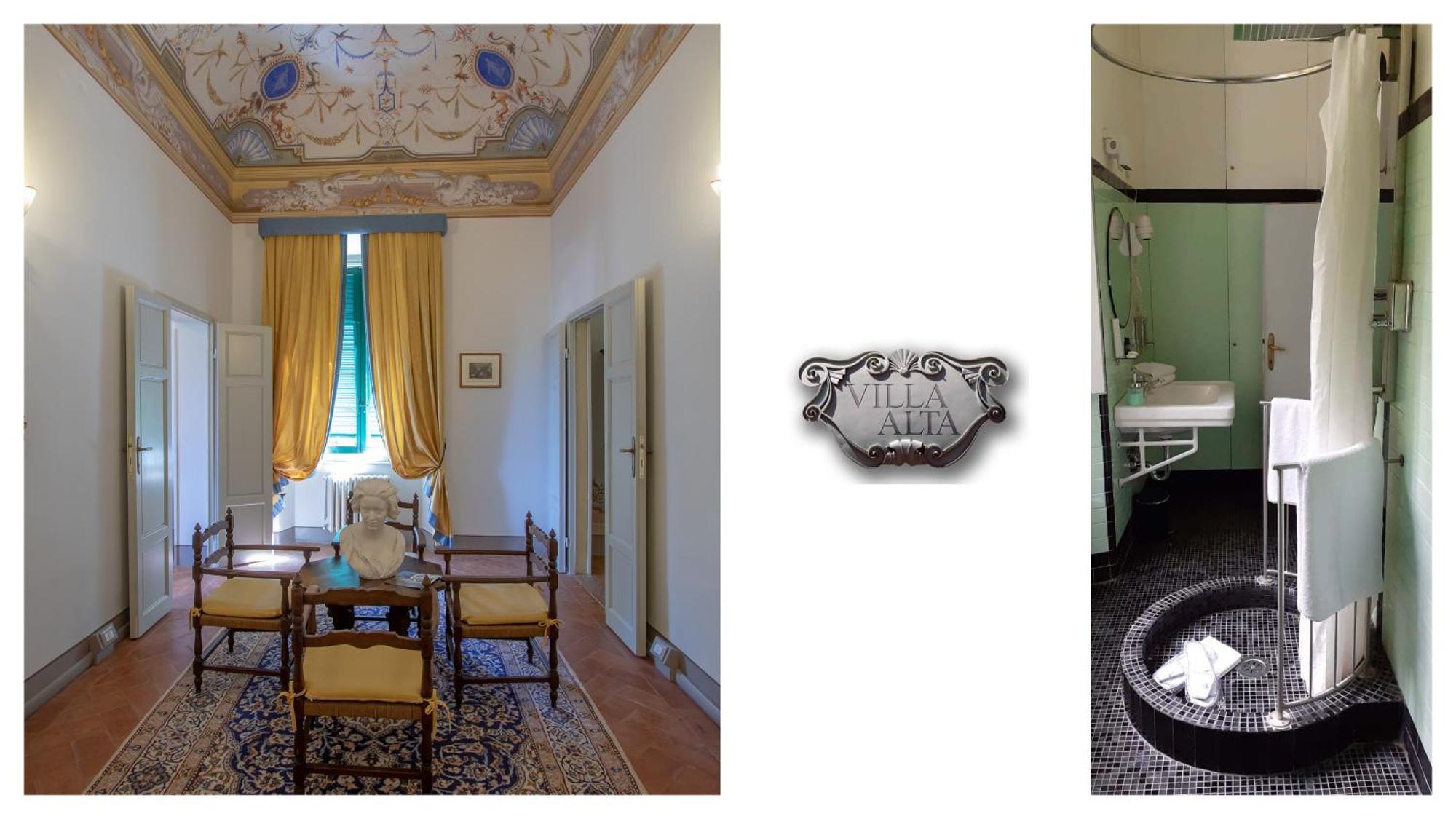 Villa Alta - Residenza D'Epoca Con Piscina Сан-Джулиано-Терме Экстерьер фото